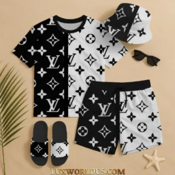 LOUIS VUITTON Premium T-Shirt & Shorts Summer Set 2025 LUX-TX+STK-0LKOEZ7MC