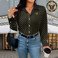 GUCCI Luxury Long Sleeve Button Shirt 2024 LUX-NCY-0000CKWI5LJO