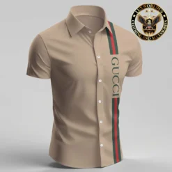 [PREMIUM] GUCCI Limited Short Sleeve Button Shirt 2024 LUX-SP-0010QFSXTJK