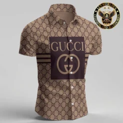 [PREMIUM] GUCCI Limited Short Sleeve Button Shirt 2024 LUX-SP-001W8SQ5XQ8