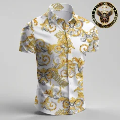 [PREMIUM] VERSACE Limited Short Sleeve Button Shirt 2024 LUX-SP-001BQ7SLQ1X