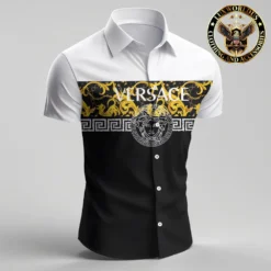 [PREMIUM] VERSACE Limited Short Sleeve Button Shirt 2024 LUX-SP-001BGKJMUXQ