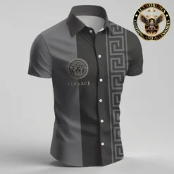 [PREMIUM] VERSACE Limited Short Sleeve Button Shirt 2024 LUX-SP-001IQE3BNAW