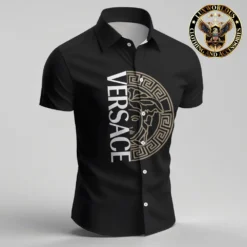 [PREMIUM] VERSACE Limited Short Sleeve Button Shirt 2024 LUX-SP-001TGUNARTT