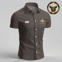 [PREMIUM] GUCCI Limited Short Sleeve Button Shirt 2024 LUX-SP-001SE93ZQSV