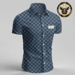 [PREMIUM] GUCCI Limited Short Sleeve Button Shirt 2024 LUX-SP-001GY4H88SZ