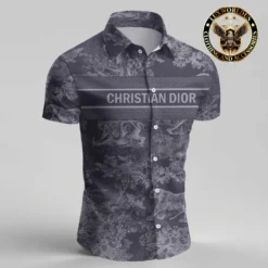 [PREMIUM] C.DIOR Limited Short Sleeve Button Shirt 2024 LUX-SP-001UKPYP2WB