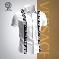 VERSACE Premium Short Sleeve Button Shirt LUX-SP-0010SIS5H5L