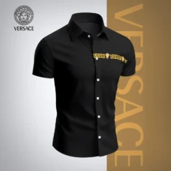 VERSACE Premium Short Sleeve Button Shirt LUX-SP-001KAC7XZHS