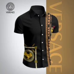 VERSACE Premium Short Sleeve Button Shirt LUX-SP-001MA65NQWI