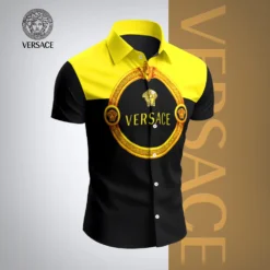 VERSACE Premium Short Sleeve Button Shirt LUX-SP-001CQ5D2AFI