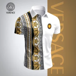 VERSACE Premium Short Sleeve Button Shirt LUX-SP-001VOUQGHU2