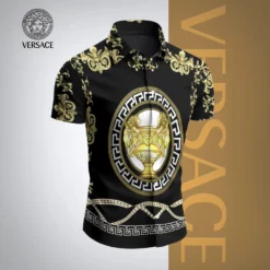 VERSACE Premium Short Sleeve Button Shirt LUX-SP-0012MSXZDX5