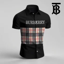 BURBERRY Premium Short Sleeve Button Shirt LUX-SP-001ISUG5KRR