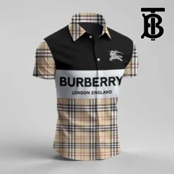 BURBERRY Premium Short Sleeve Button Shirt LUX-SP-001QGGXCXDM