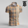 BURBERRY Premium Short Sleeve Button Shirt LUX-SP-001O7W54CSY