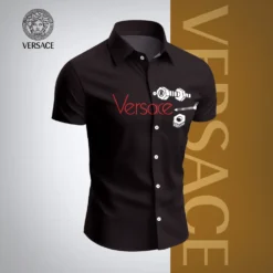 VERSACE Premium Short Sleeve Button Shirt LUX-SP-001T4SNAZRG