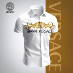 VERSACE Premium Short Sleeve Button Shirt LUX-SP-001RL7JOHDB