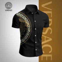 VERSACE Premium Short Sleeve Button Shirt LUX-SP-001PHXRWPOH