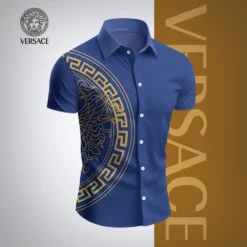 VERSACE Premium Short Sleeve Button Shirt LUX-SP-001NDWIPYPU