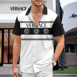 [PREMIUM] VERSACE Limited Short Sleeve Button Shirt 2024 LUX-SP-001DTOOX3EP