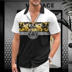 [PREMIUM] VERSACE Limited Short Sleeve Button Shirt 2024 LUX-SP-001AFXY5JEP