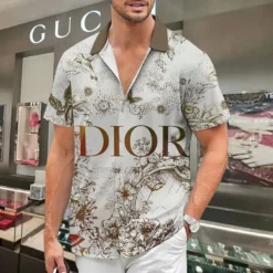 [PREMIUM] C.DIOR Limited Short Sleeve Button Shirt 2024 LUX-SP-001J11A2B3Z