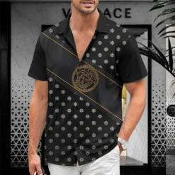[PREMIUM] VERSACE Limited Short Sleeve Button Shirt 2024 LUX-SP-001FDCK8PSE