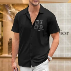 [PREMIUM] C.DIOR Limited Short Sleeve Button Shirt 2024 LUX-SP-001GAD5CDWV