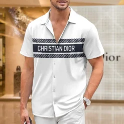 [PREMIUM] C.DIOR Limited Short Sleeve Button Shirt 2024 LUX-SP-001IWUBNNA5