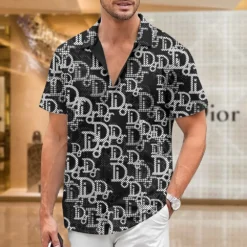 [PREMIUM] C.DIOR Limited Short Sleeve Button Shirt 2024 LUX-SP-0014SUL2PH8