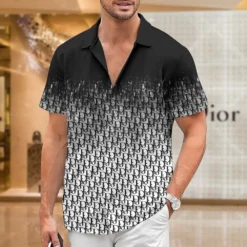 [PREMIUM] C.DIOR Limited Short Sleeve Button Shirt 2024 LUX-SP-001BICDKBIU