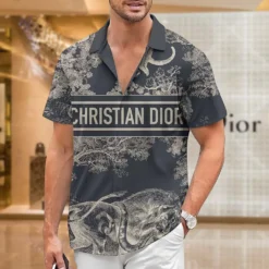 [PREMIUM] C.DIOR Limited Short Sleeve Button Shirt 2024 LUX-SP-001XOGGRGO9