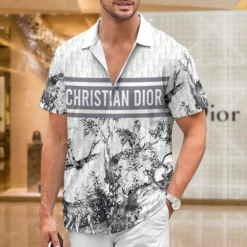 [PREMIUM] C.DIOR Limited Short Sleeve Button Shirt 2024 LUX-SP-001PUGH68YH
