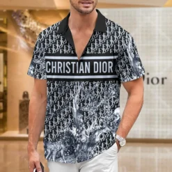 [PREMIUM] C.DIOR Limited Short Sleeve Button Shirt 2024 LUX-SP-001BTZ3W2FT