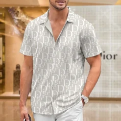 [PREMIUM] C.DIOR Limited Short Sleeve Button Shirt 2024 LUX-SP-0010APSUXEZ