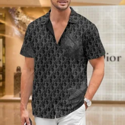 [PREMIUM] C.DIOR Limited Short Sleeve Button Shirt 2024 LUX-SP-001XZZ8LU2G