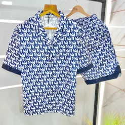 C.DIOR 💖 Premium Set Short Pajamas Limited Edition 2024 LUX-WDIS+WDIM-000G9VZBOCG