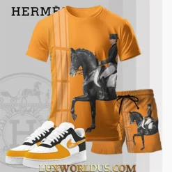 HERMÈS T-Shirt & Short Match AF1 Sneaker LUX-TX+STK+F40-0SAPGF4L1