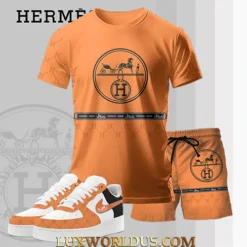 HERMÈS T-Shirt & Short Match AF1 Sneaker LUX-TX+STK+F40-0S2SZ13EA