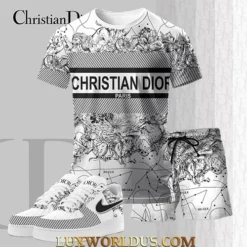 C.DIOR T-Shirt & Short Match AF1 Sneaker LUX-TX+STK+F40-02XEXRX66