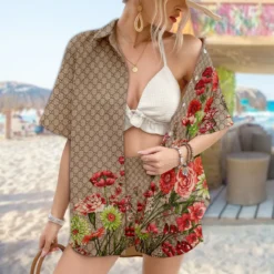 GUCCI Premium Women's Hawaiian Summer Set 2025 LUX-TX+STK-0BLBENGJD