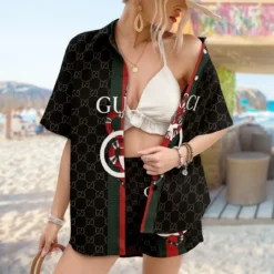 GUCCI Premium Women's Hawaiian Summer Set 2025 LUX-TX+STK-0VQPK7IA3