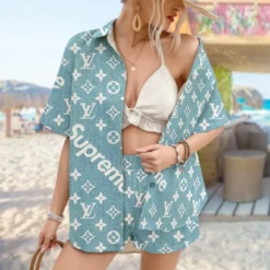 LOUIS VUITTON Premium Women's Hawaiian Summer Set 2025 LUX-TX+STK-01IJMF8YI