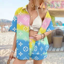LOUIS VUITTON Premium Women's Hawaiian Summer Set 2025 LUX-TX+STK-0JUZMGUST