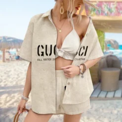 GUCCI Premium Women's Hawaiian Summer Set 2025 LUX-TX+STK-0ADPRTG16