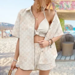 GUCCI Premium Women's Hawaiian Summer Set 2025 LUX-TX+STK-07ONL2STU