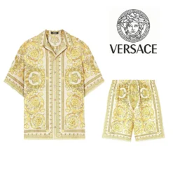 VERSACE Hawaiian Shirt & Short Limited Edition Summer 2025 LUX-CY+STK-0XMQCTWW0