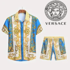 VERSACE Hawaiian Shirt & Short Limited Edition Summer 2025 LUX-CY+STK-0QIRMC3RB