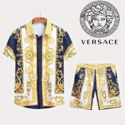 VERSACE Hawaiian Shirt & Short Limited Edition Summer 2025 LUX-CY+STK-0DGKBX0OX